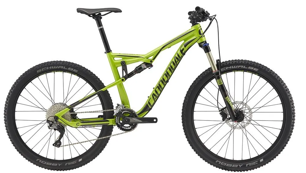Велосипед 27.5" Cannondale Habit 5 2017 зеленый