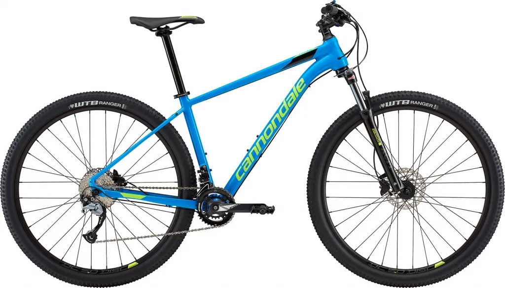 Велосипед 29" Cannondale Trail 6 SPB синий с салатовым 2018