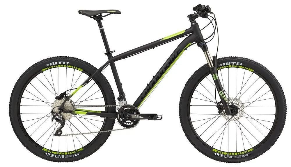 Велосипед 29" Cannondale Trail 2 2017 матовый черный