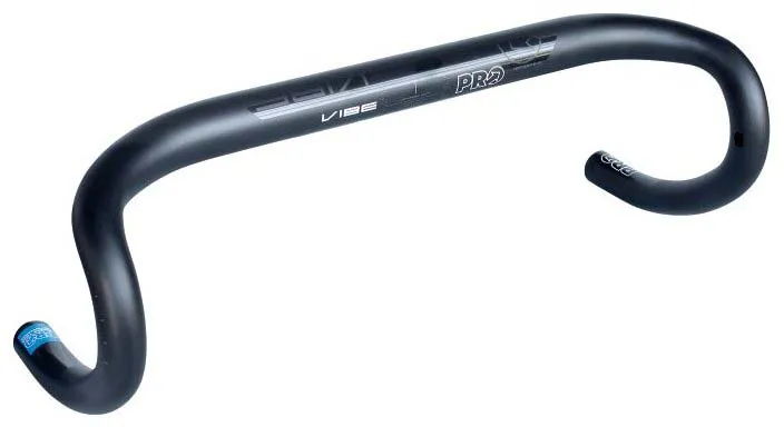 Руль PRO Vibe Di2 шоссейный анатомический SB, черный, 38cm/31,8mm