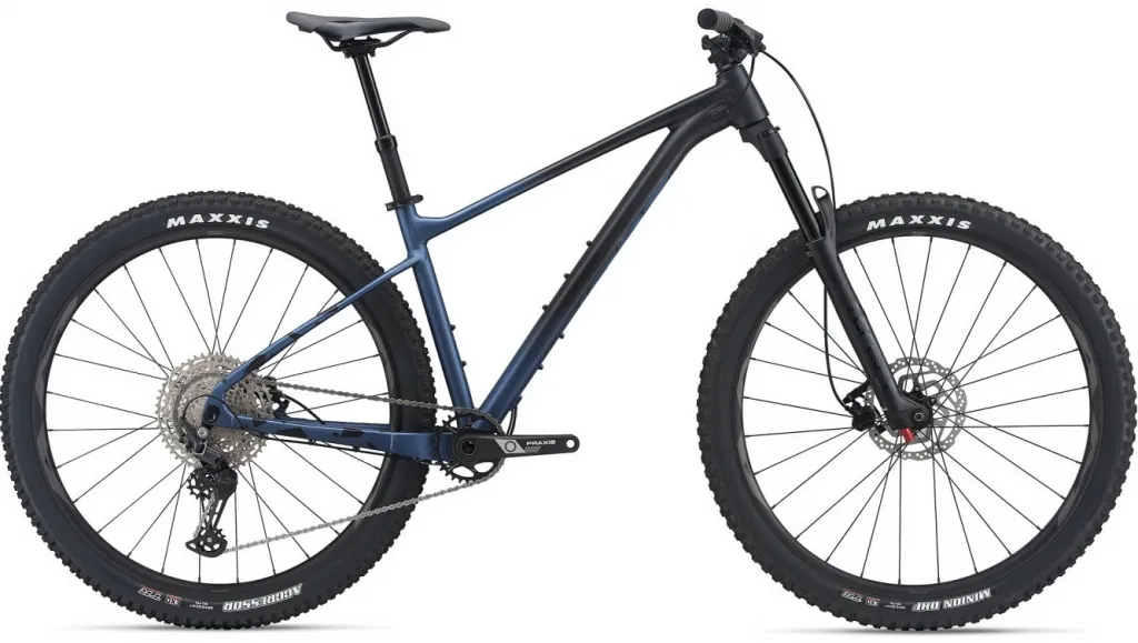 Велосипед 29" Giant Fathom 2 (2021) black / blue ashes