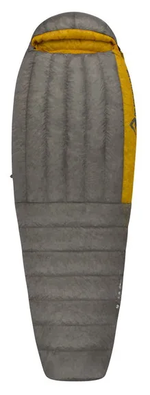 Спальний мішок Sea to Summit Spark SpII (4/-2°C) 183 см, dark gray/yellow лівий