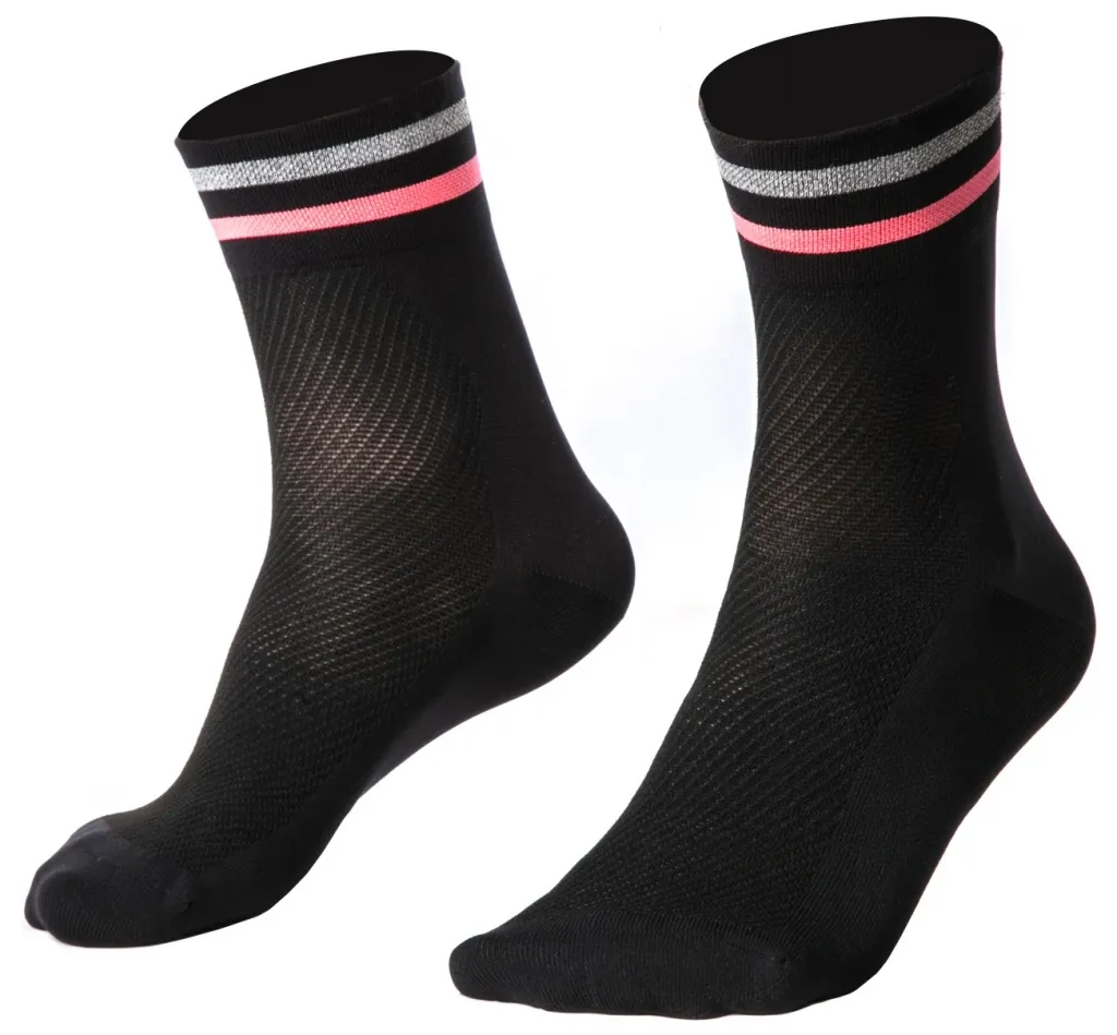Носки ONRIDE FOOT светоотражающие, black Носки ONRIDE FOOT светоотражающие, black