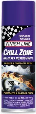 Очиститель Finish Line Chill Zone для удаления ржавчины, разблокировки залипших болтов, 177ml аэрозоль