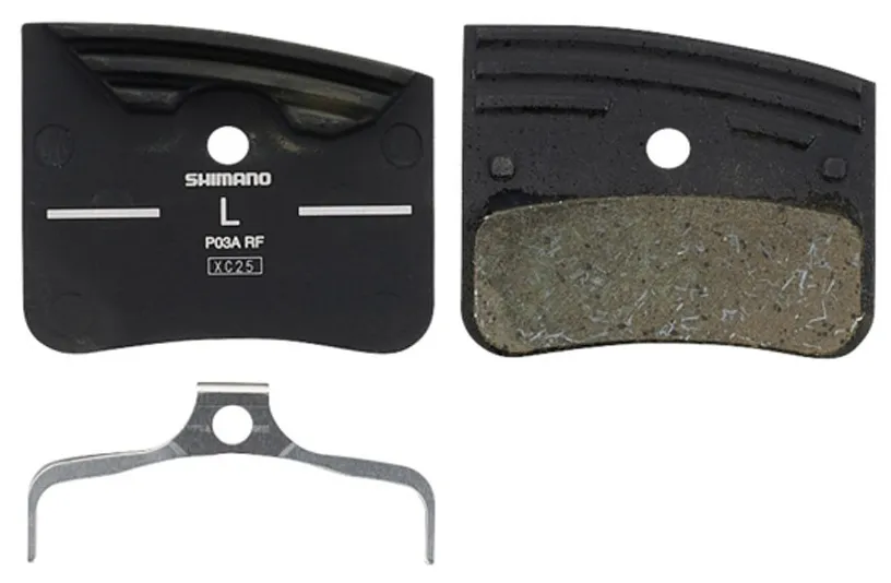 Гальмівні колодки Shimano P03A-RF з радіатором для XTR/Deore XT/SLX/CUES органіка