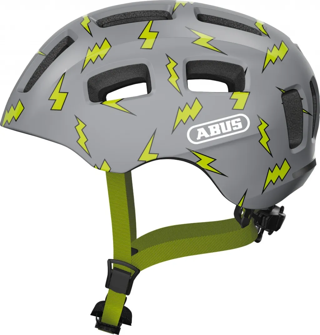 Шлем детский ABUS YOUN-I 2.0 Grey Flash