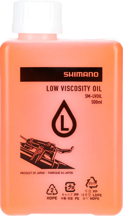 Мінеральна олива низької в`язкості Shimano Mineral Oil для гідравлічних гальм 500мл
