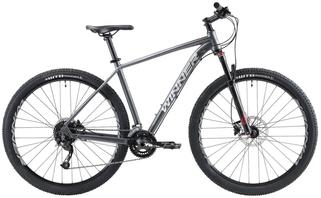 Велосипед 29" Winner SOLID-WRX (2021) Серый