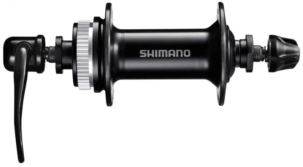 Втулка передняя Shimano CUES FH-QC300, QR 9x100mm, 36H, Center Lock, black