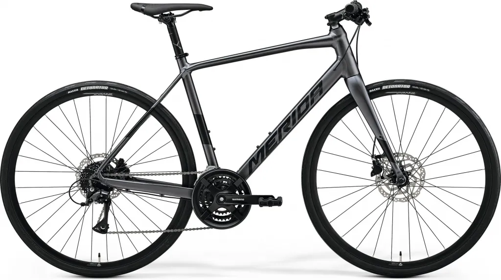 Велосипед 28" Merida SPEEDER 100 (2025) silk dark silver