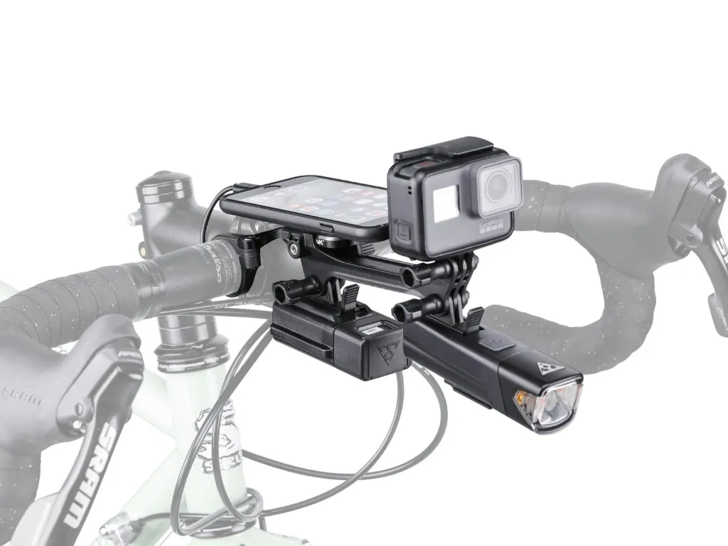 Кріплення Topeak RideCase MultiMount Set, including RideCase Multimount RideCase Center Mount, G-Ear Adapter, Video Cam Adapter, Front Light Mount