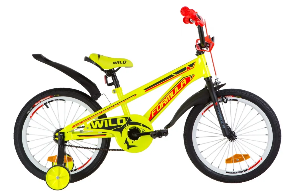 Велосипед 18" Formula WILD 2019 желто-оранжевый