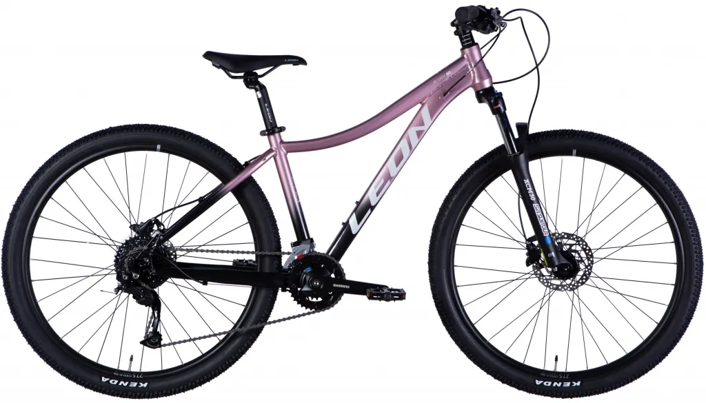 Велосипед 27,5" Leon XC Lady 80 HDD (2025) рожевий з чорним Велосипед 27,5" Leon XC Lady 80 HDD (2025) рожевий з чорним