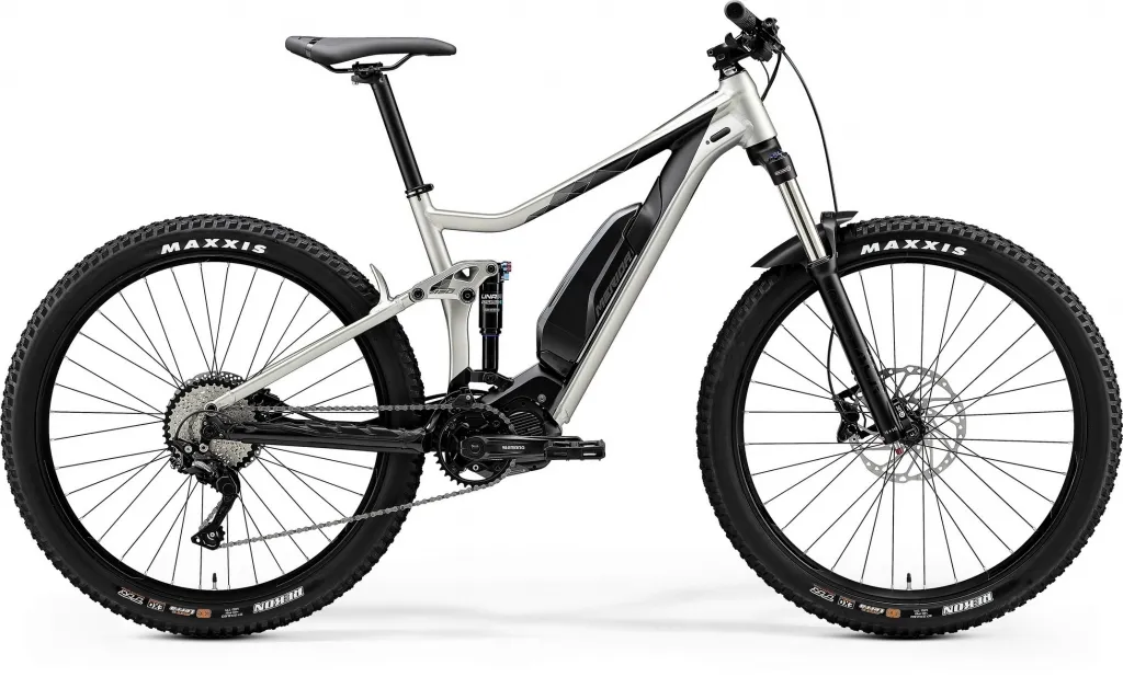 Электровелосипед 27.5" Merida eONE-TWENTY 500 (2020) silk titan/black