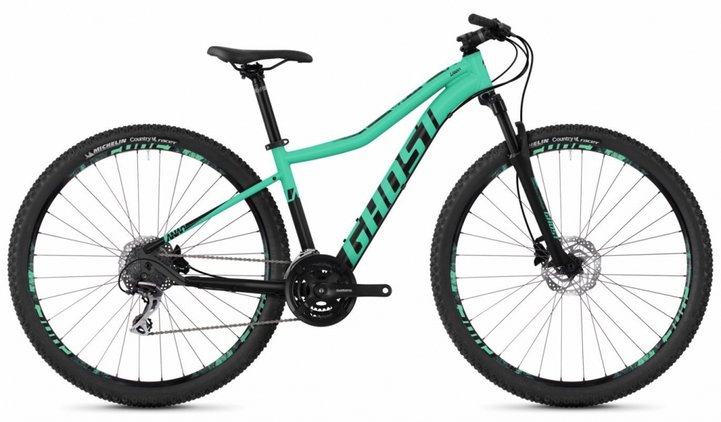 Велосипед 29" Ghost Lanao 3.9 jade blue / night black Велосипед 29" Ghost Lanao 3.9 jade blue / night black