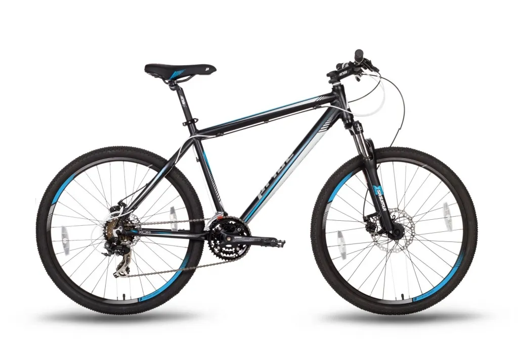 Велосипед PRIDE XC-26 MD 2016 черно-синий матовый