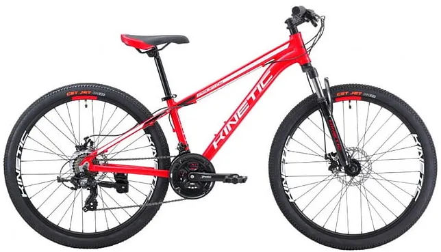 Велосипед 26" Kinetic PROFI (2021) красный металлик