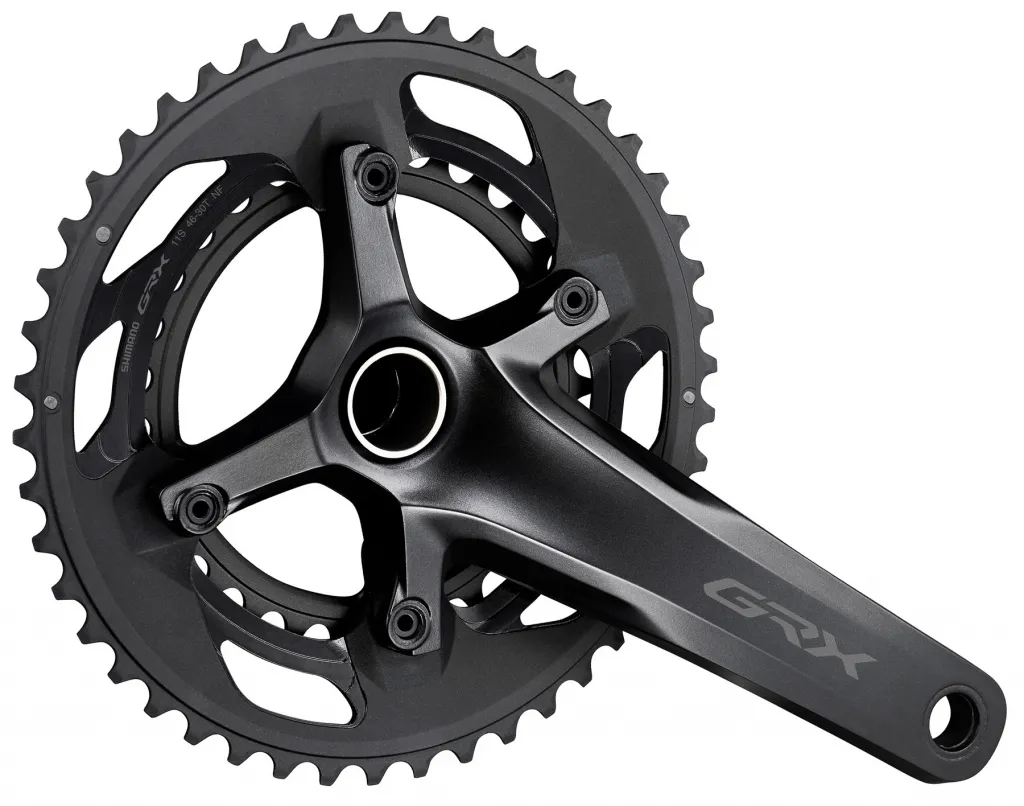 Шатуни Shimano FC-RX600-10-2 GRX 10-speed 46/30T 175mm, інтегр. вісь