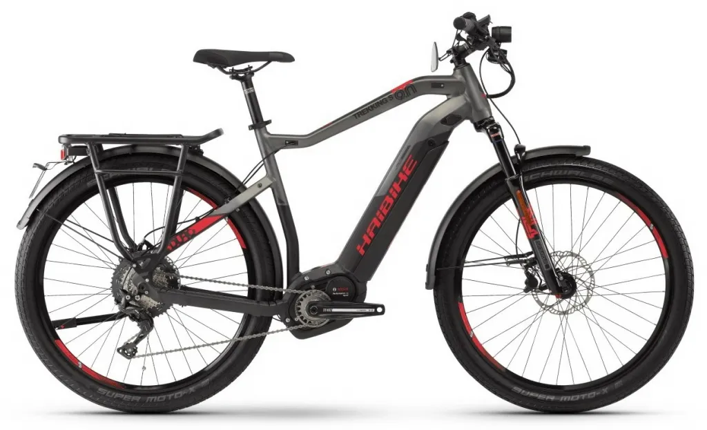 Тестовый | Велосипед 28" Haibike SDURO Trekking S 9.0 men 500Wh (45 km/h) (2019) black-grey
