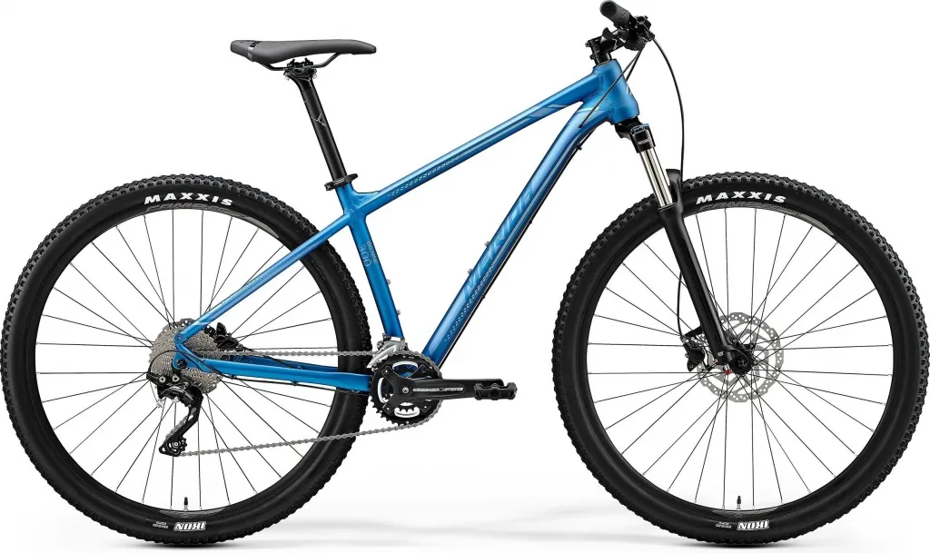 Велосипед 29" Merida BIG.NINE 300 (2020) matt light blue(glossy blue/silver)