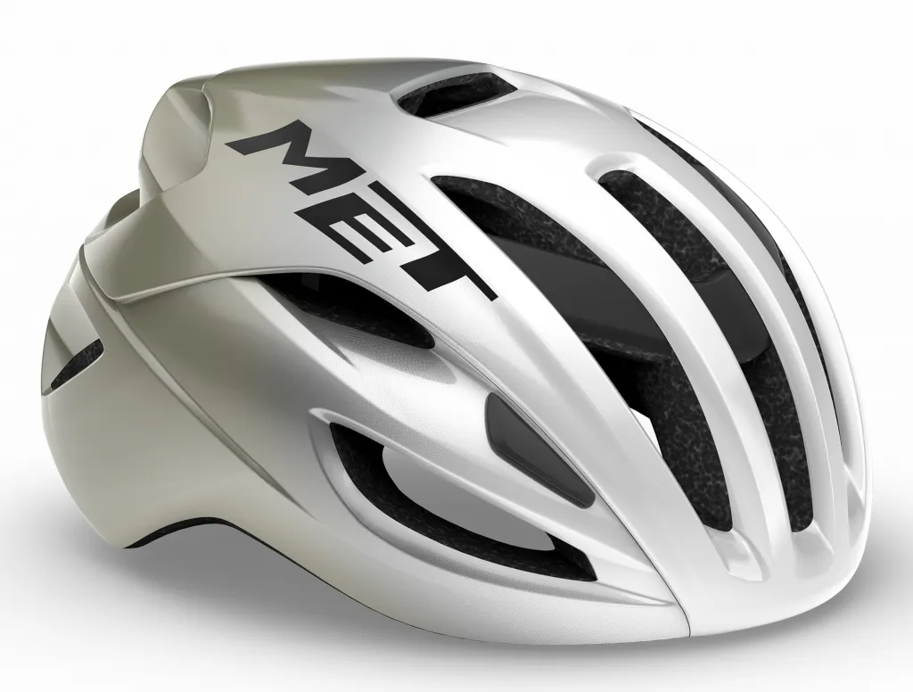 Шлем MET RIVALE (MIPS) silver gray glossy