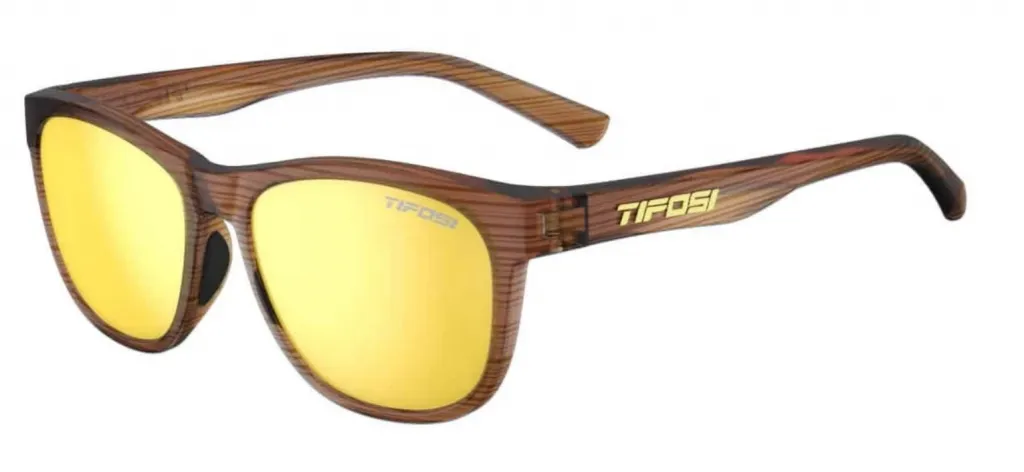 Окуляри Tifosi Swank Woodgrain з лінзами Smoke Yellow