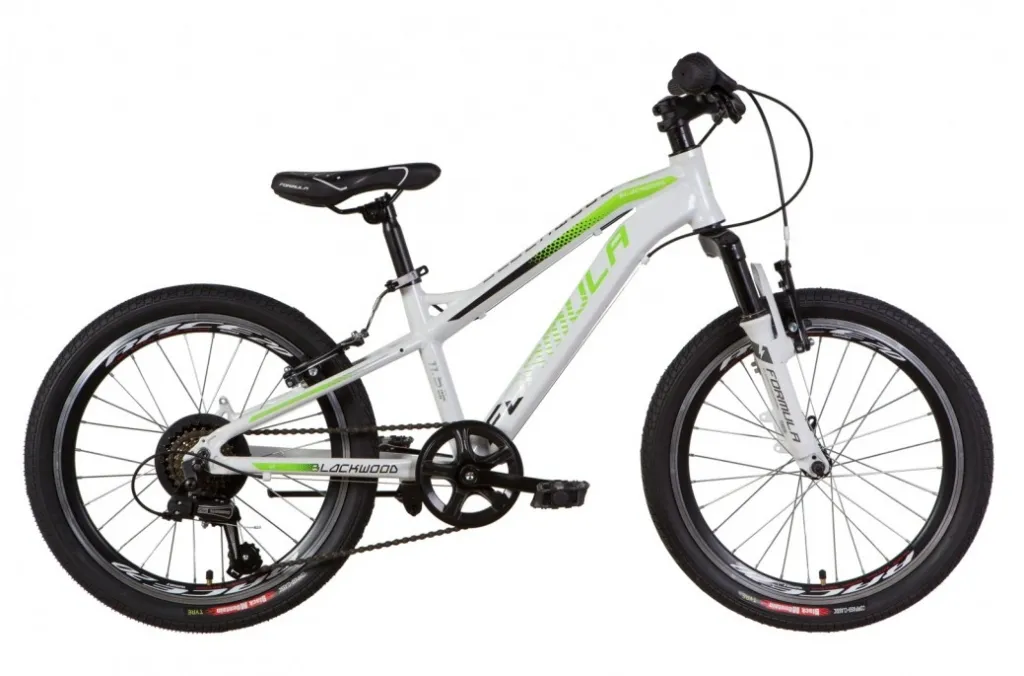 Велосипед 20" Formula BLACKWOOD 1.0 AM (2021) біло-зелений з сірим
