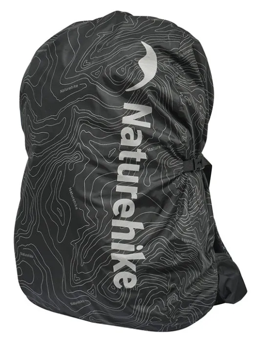 Чохол від дощу Naturehike CNK2450PJ010 M, 30-40L, black