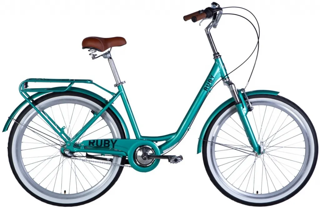 Велосипед 26" Dorozhnik RUBY PH (2025) бирюзовый