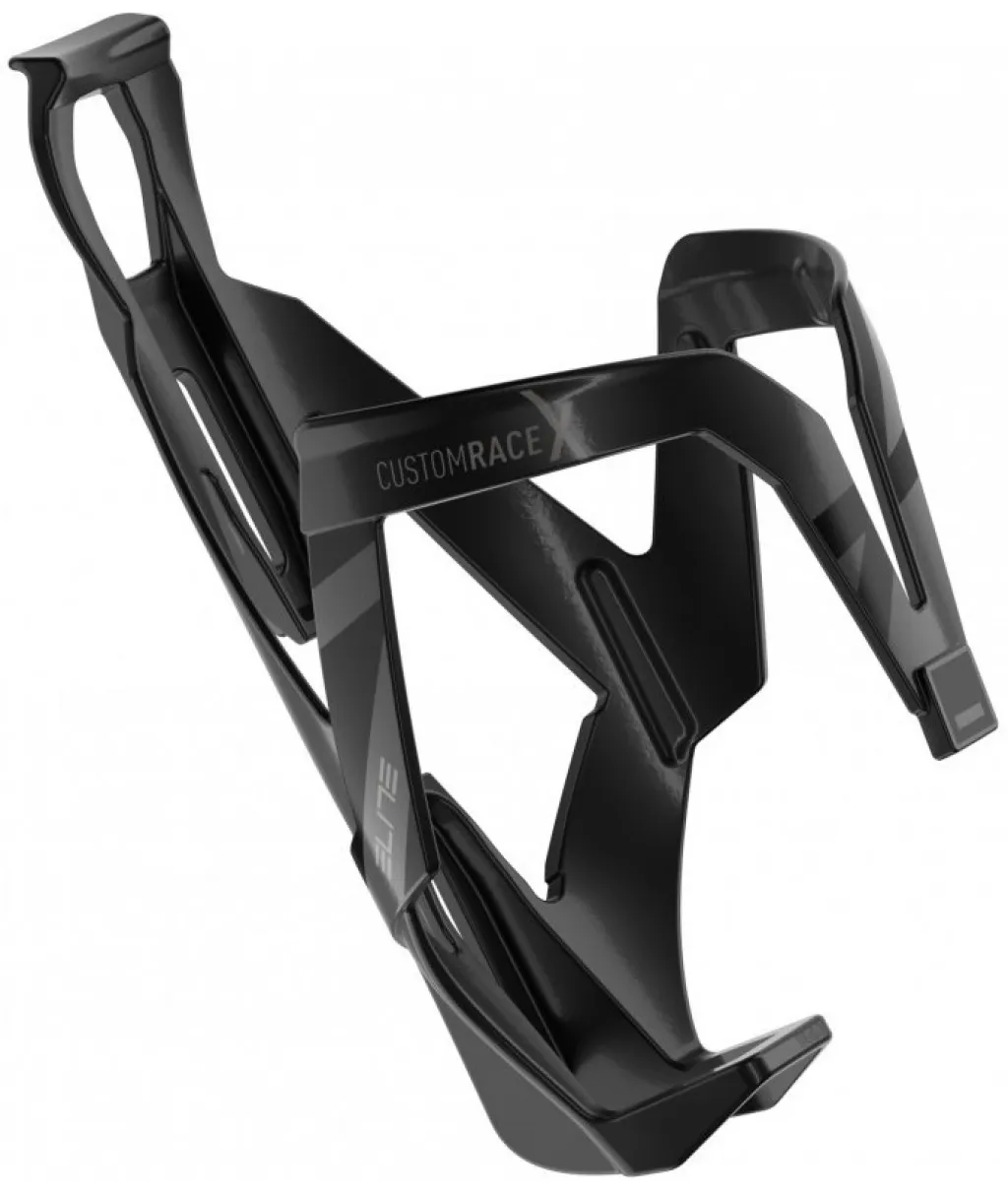 Флягодержатель ELITE Custom Race X, black/glossy black