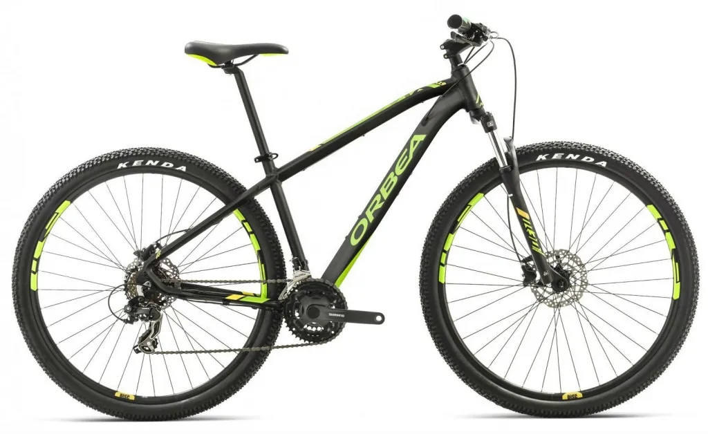 Велосипед Orbea MX 27 50 Black-green-yellow 2017