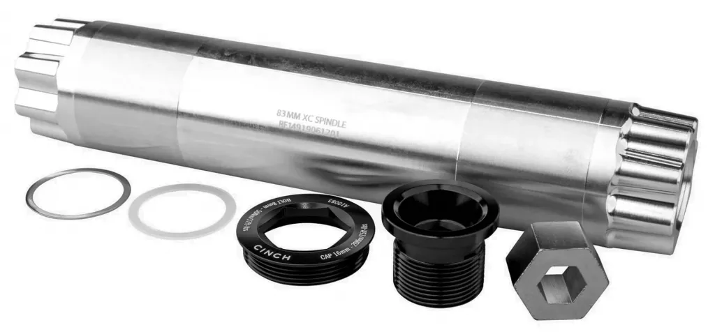Вісь каретки Race Face Cinch 30mm Spindle Kit (83mm) Вісь каретки Race Face Cinch 30mm Spindle Kit (83mm)