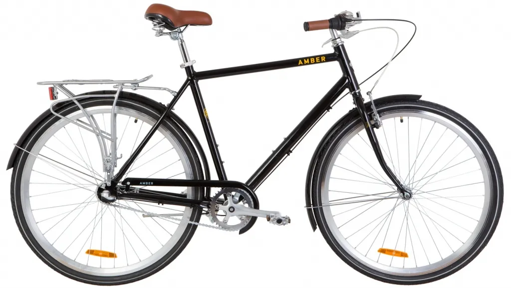 Велосипед 28" Dorozhnik Amber PH 2019 черно-желтый