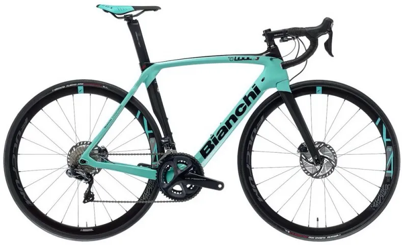 Велосипед 28" Bianchi Oltre XR.3 CV Ultegra DI2 Disc Celeste