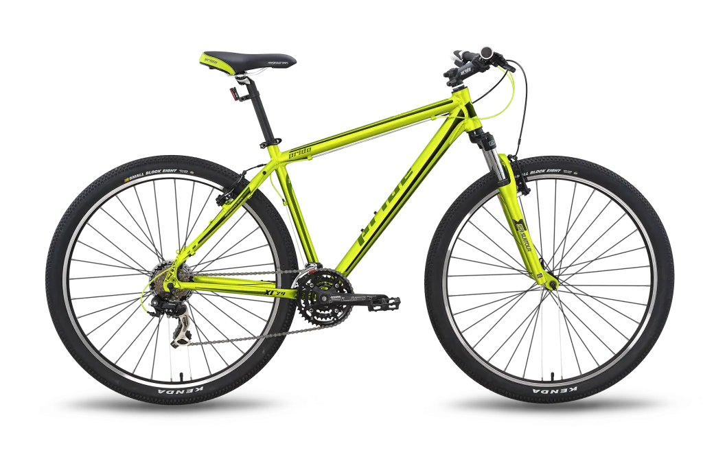 Велосипед PRIDE XC-29 V-br 2015 зелено-черный матовый