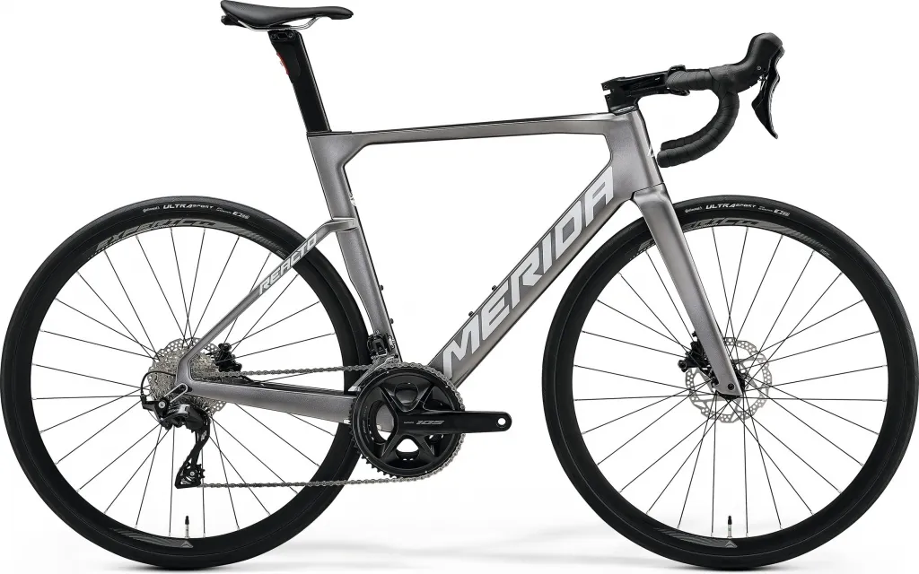 Велосипед 28" Merida REACTO 4000 (2024) gunmetal grey