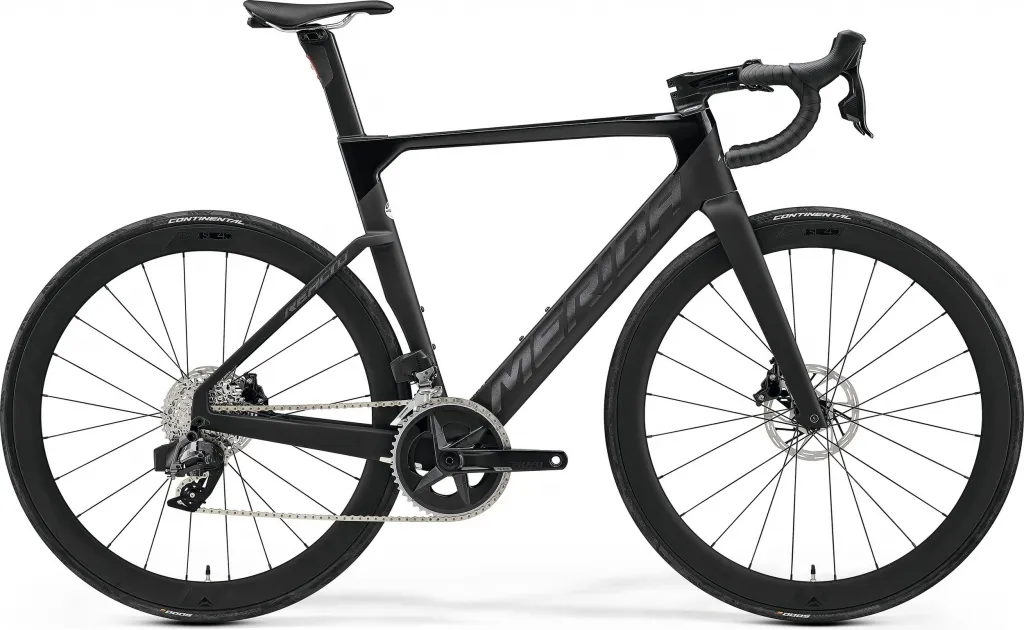 Велосипед 28" Merida REACTO 7000 (2023) glossy black/matt black