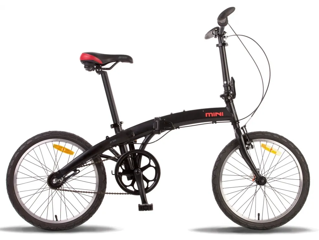 Велосипед PRIDE MINI 3 2016 черно-красный матовый