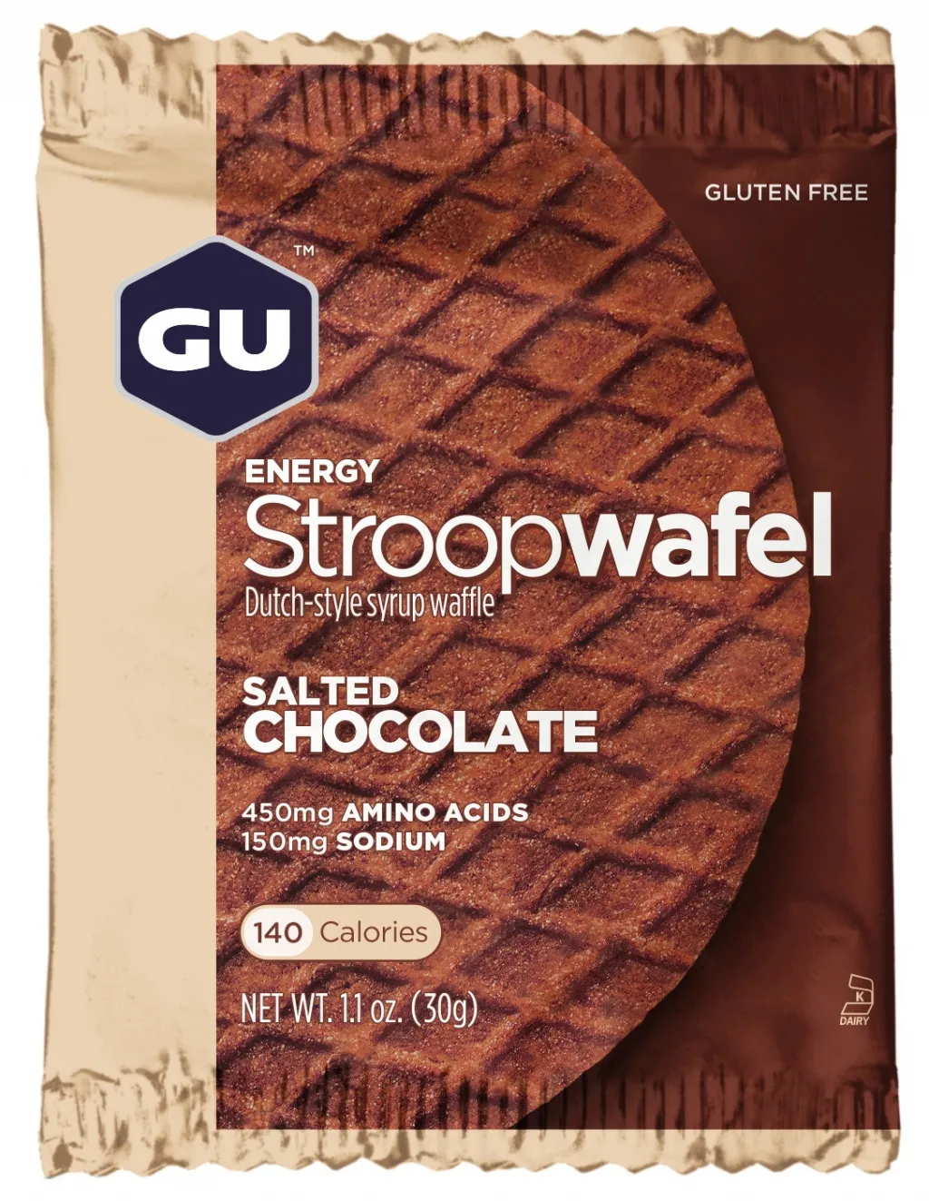 Енергетична вафля GU Energy Stroopwafel Salted Chocolate, 32 г