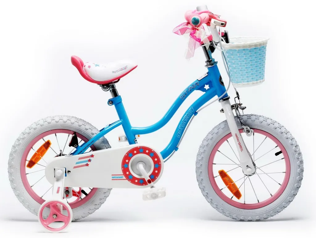 Велосипед 16" RoyalBaby STAR GIRL синий