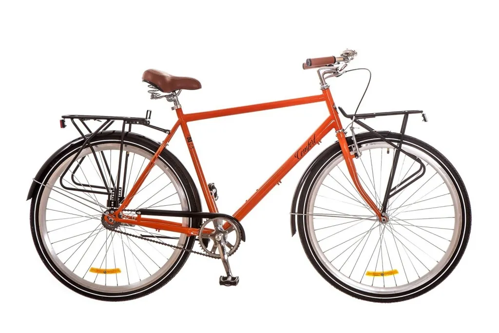 Велосипед Dorozhnik Comfort Male 28" 2017 оранжевый