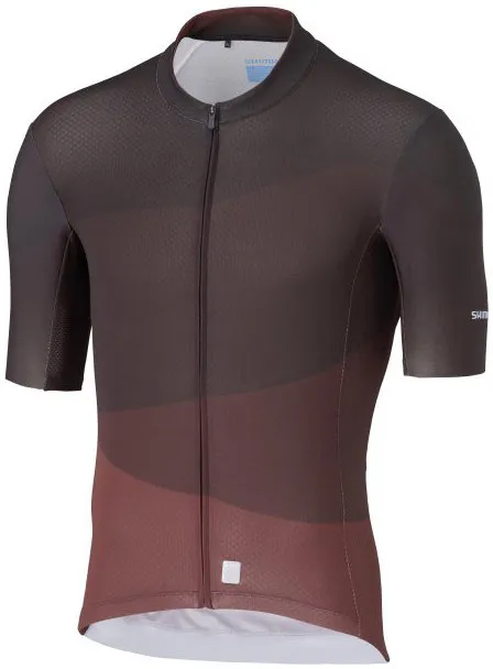 Велоджерси SHIMANO BREAKAWAY, коричнево-красное Велоджерси SHIMANO BREAKAWAY, коричнево-красное