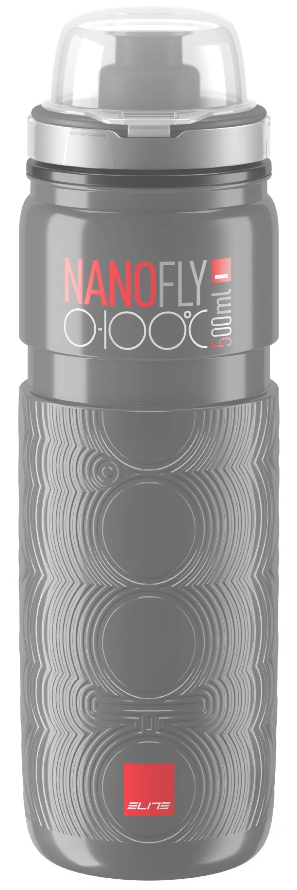 Термофляга ELITE Nanofly 0-100°, 500ml, dark grey