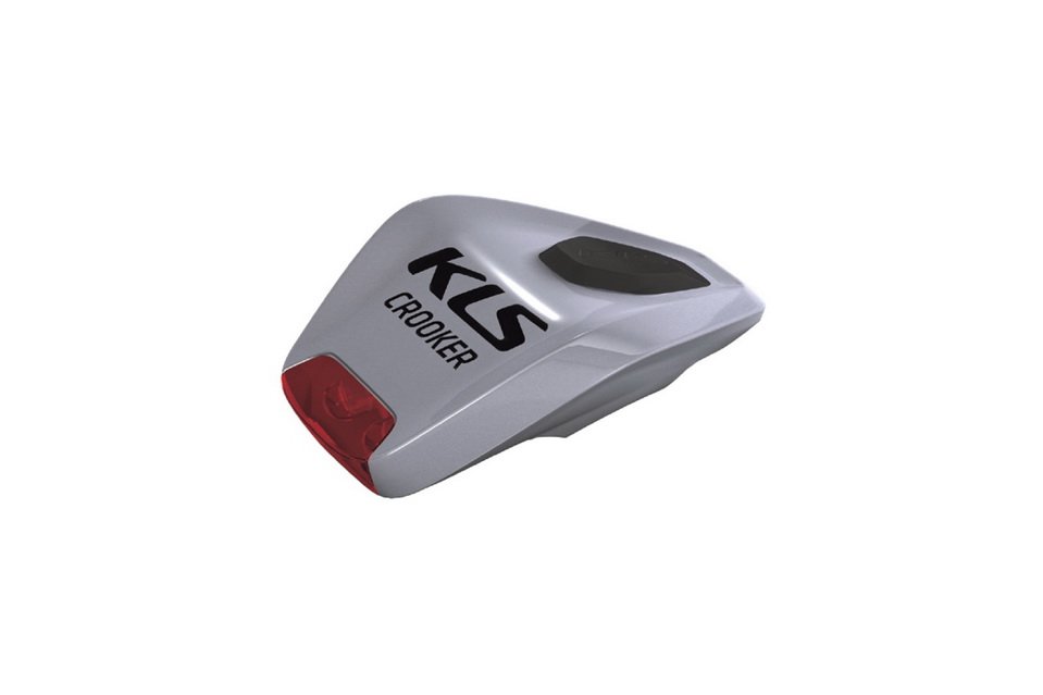 Мигалка задняя красная KLS Crooker серая Мигалка задняя красная KLS Crooker серая