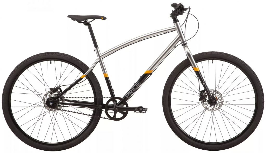 Велосипед 28" Pride ROCKSTEADY 8.3 (2022) черно-серый