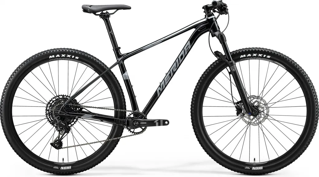 Велосипед 29" Merida BIG.NINE Limited (2020) metallic black(matt dark silver)