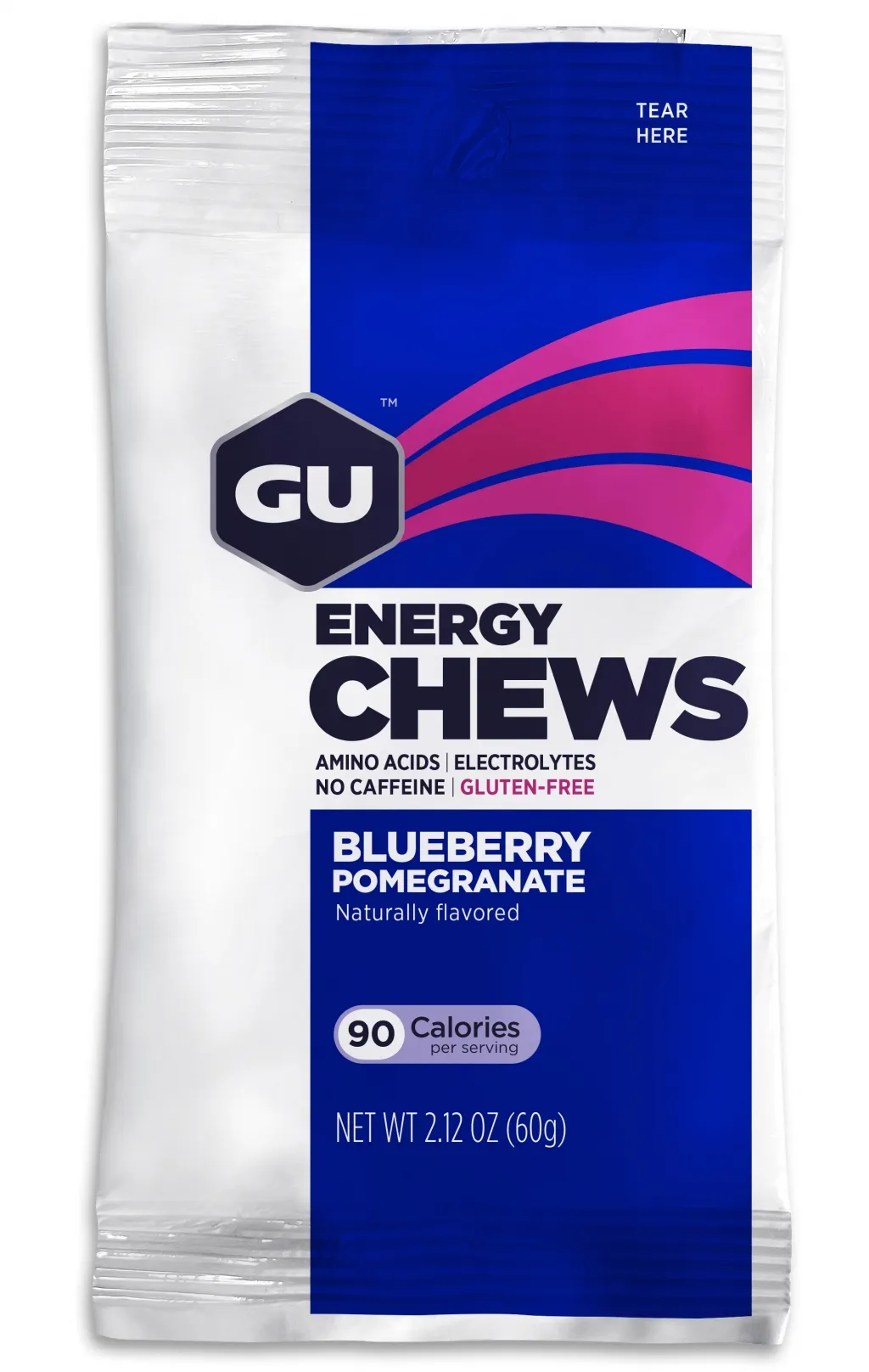 Енергетичні желейки GU Energy Chews Blue/Pom, 60 г