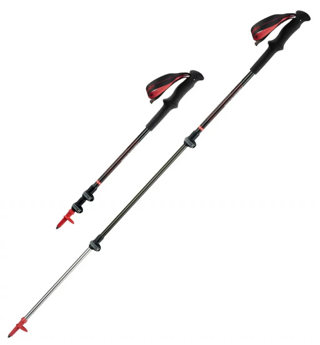 Треккинговая палка 3-секционная Naturehike ST06 NH17D006-D, 66-135 см, black