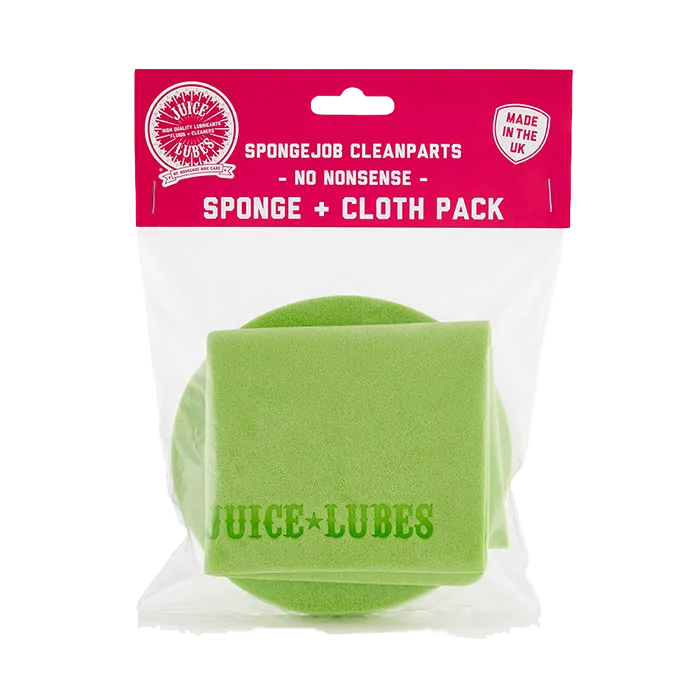 Набор Juice Lubes Sponge + Cloth Pack
