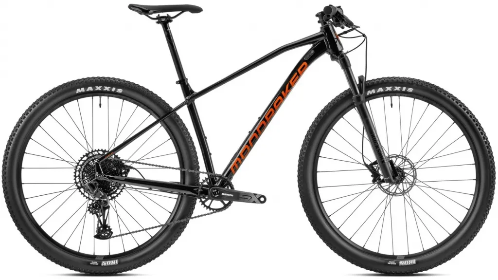 Велосипед 29" Mondraker Chrono (2024) black/orange